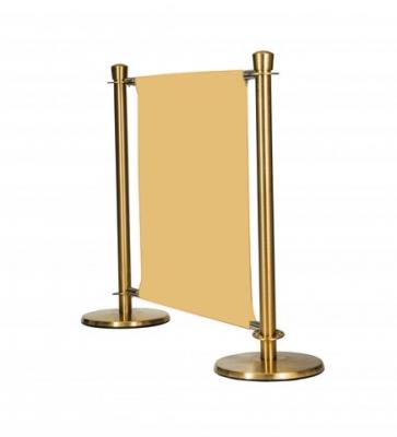 Flexibarrier Cafe Barrier Set -Premium Gold- (including beige banner)