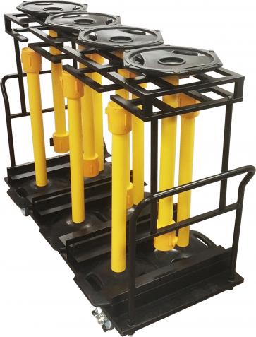 Vertical Storage Cart (10-12 Outdoor posts)