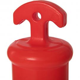 (Pack of 10) - Flexibarrier T-Top Bollard With Base + 500m Barrier Tape
