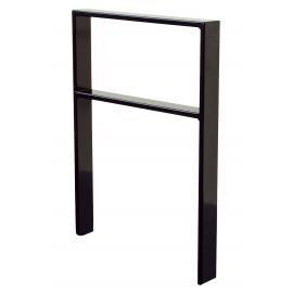 Cykelställ/avspärrningsbygel - 50x12mm med tvärbom