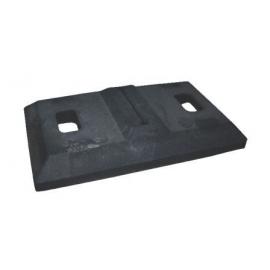 Sidomarkeringsskärm Standard (komplett med fot)